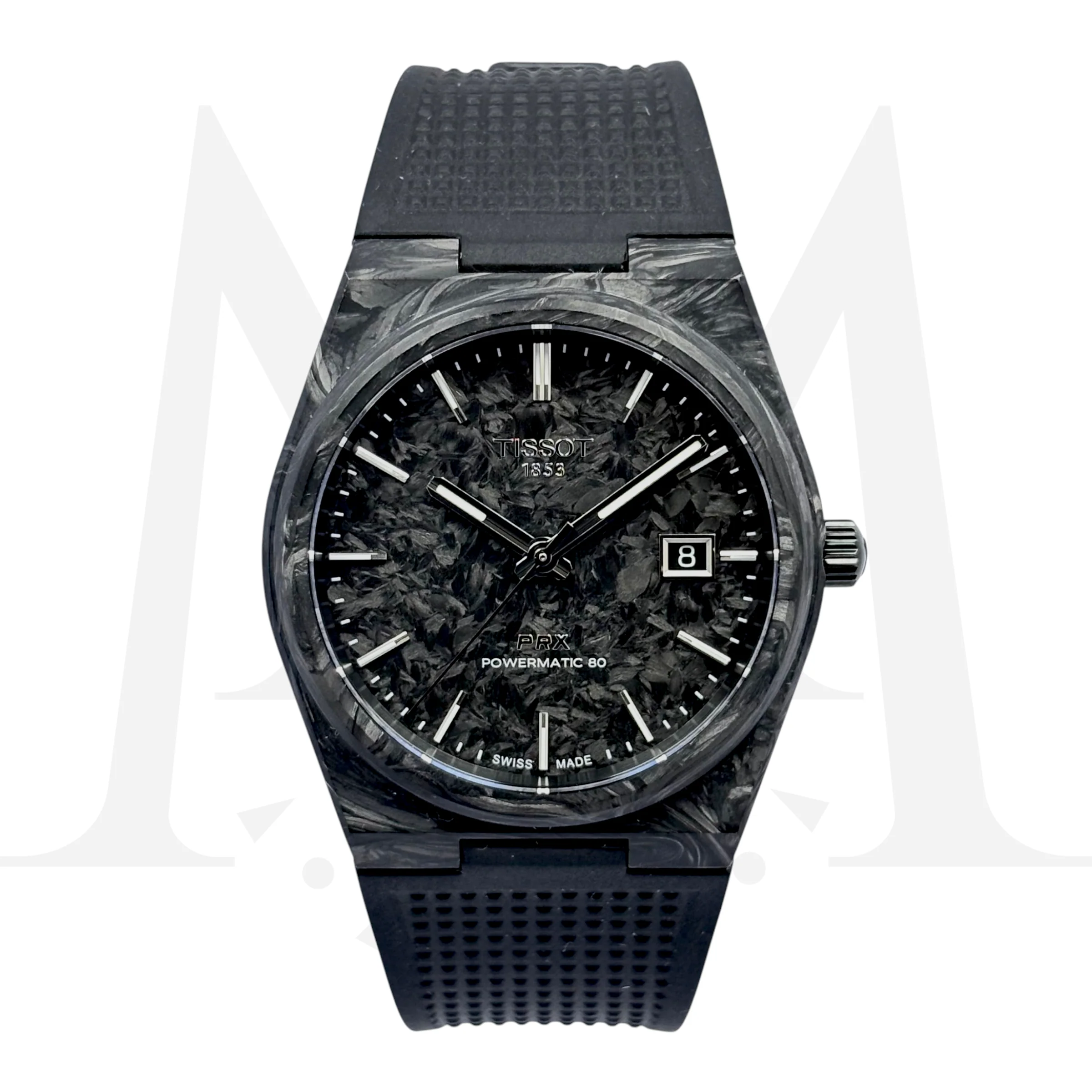 Reloj Tissot PRX Carbono Automático