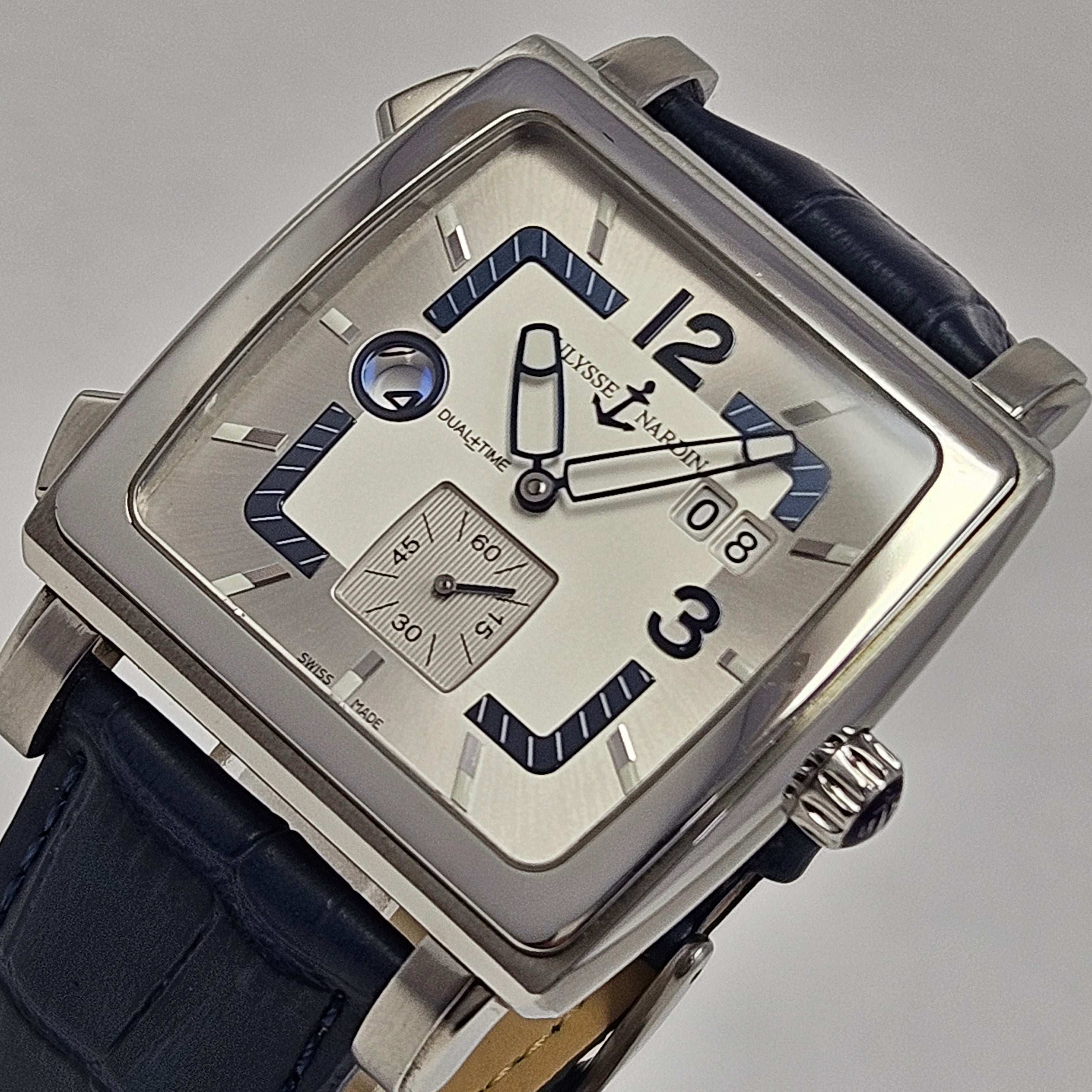 Reloj Ulysse Nardin Cuadrato Dual Time Automático | DN - Image 2