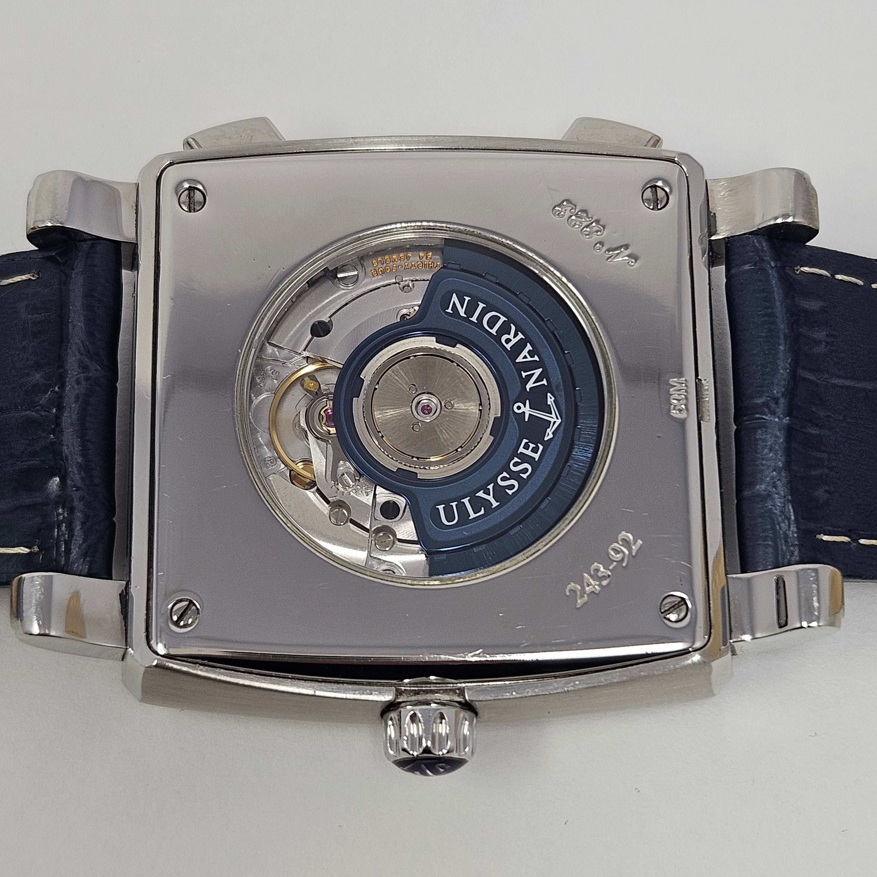 Reloj Ulysse Nardin Cuadrato Dual Time Automático | DN - Image 6