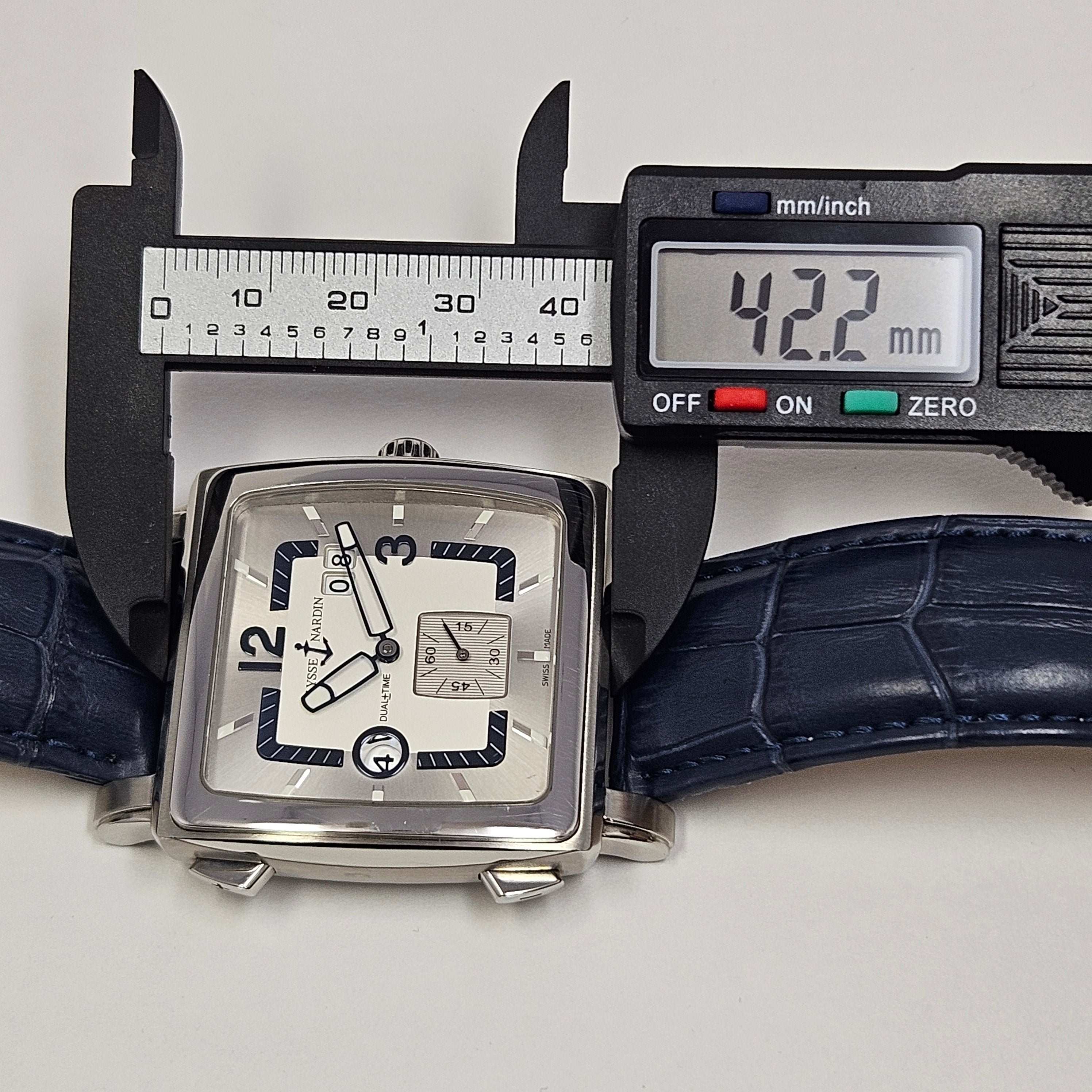Reloj Ulysse Nardin Cuadrato Dual Time Automático | DN - Image 9
