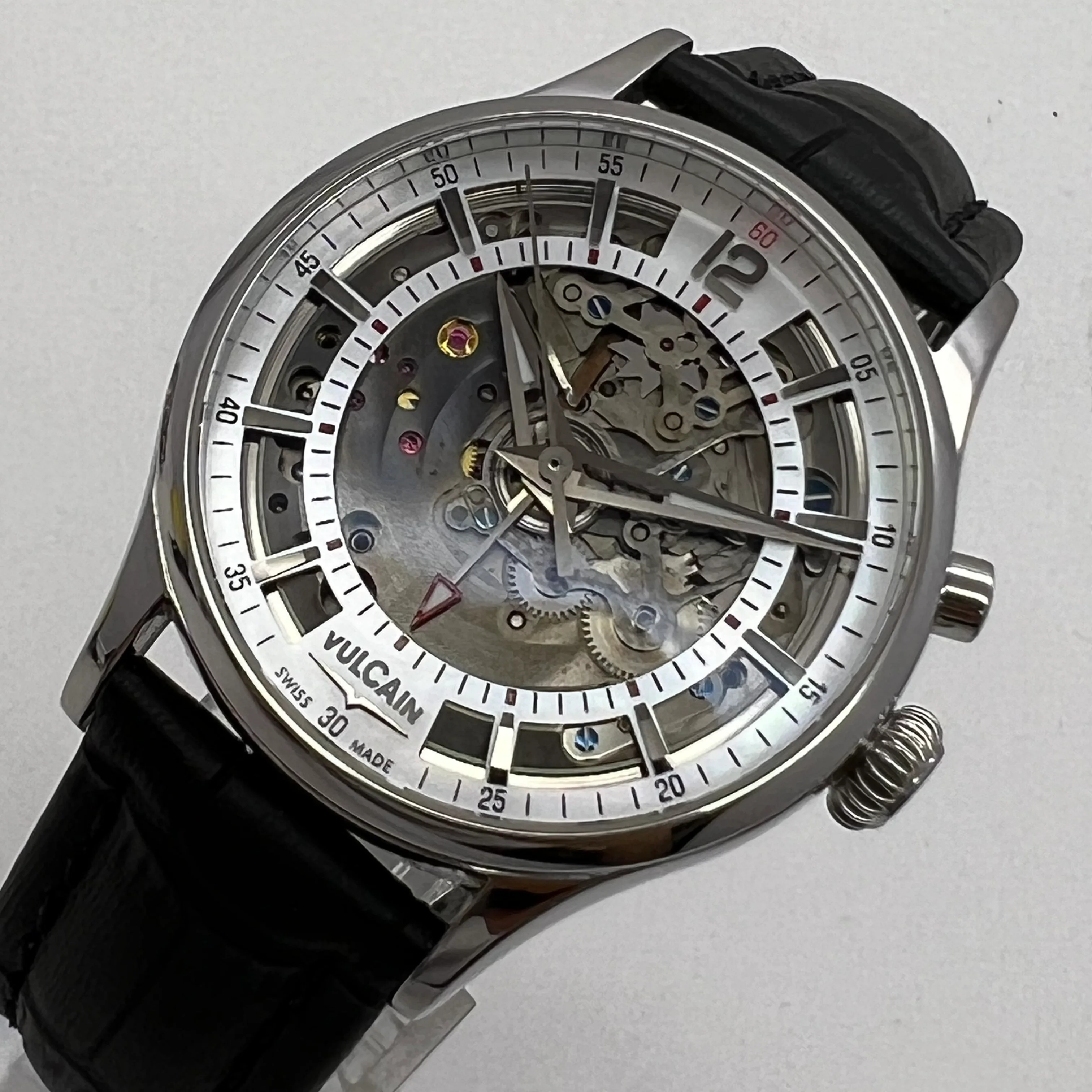 Reloj Vulcain Cricket Skeleton Alarma Cuerda Manual - Image 2