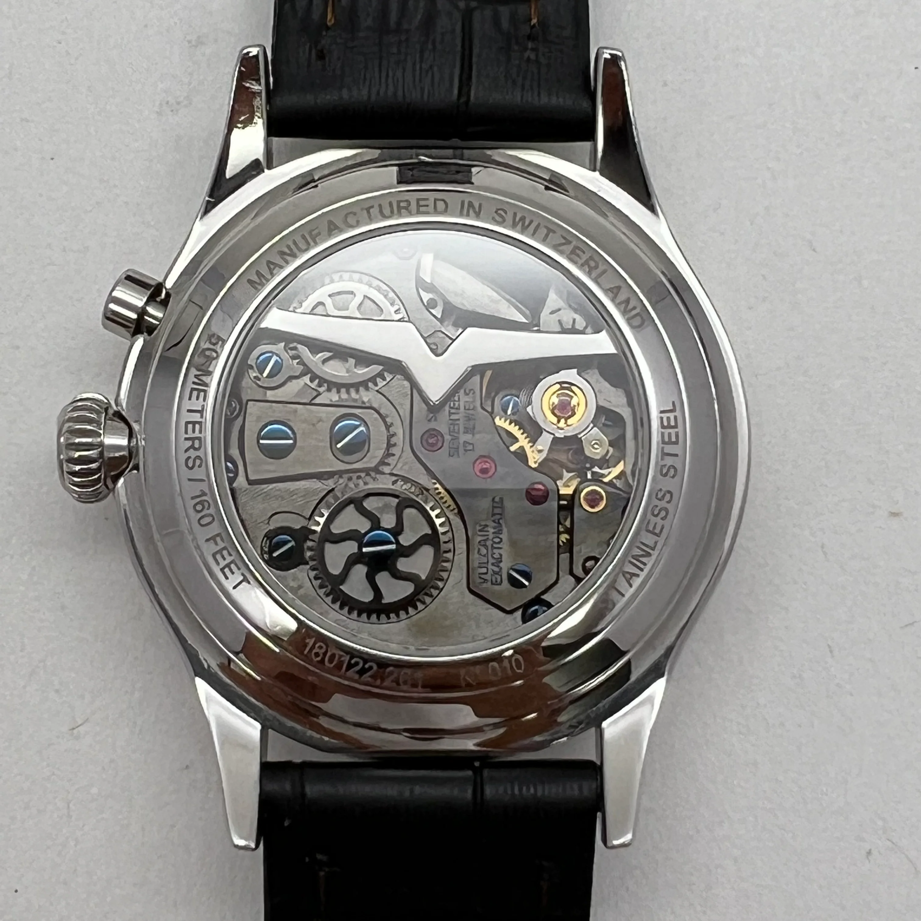 Reloj Vulcain Cricket Skeleton Alarma Cuerda Manual - Image 5