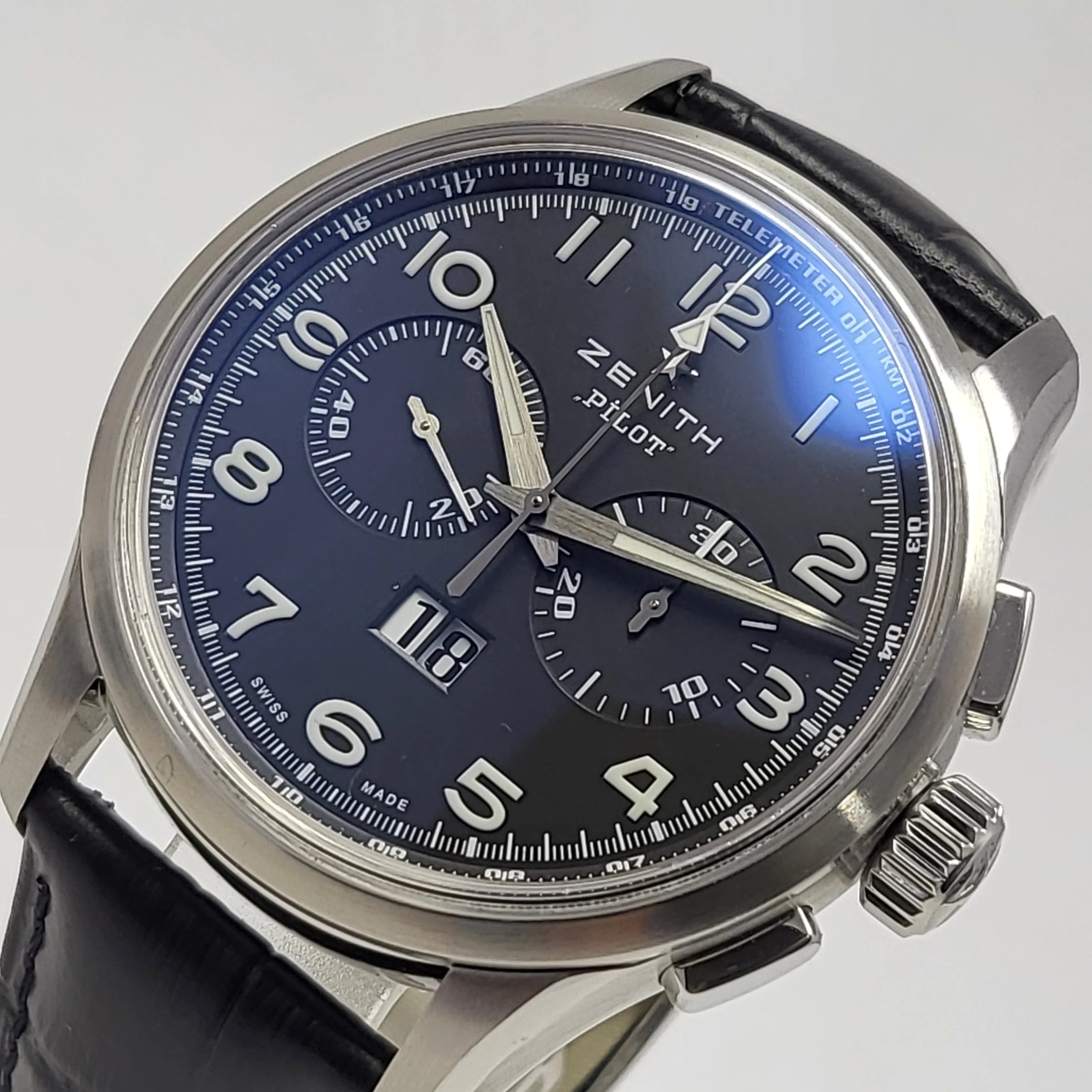 Reloj Zenith Pilot Big Date Crono Automático - Image 2