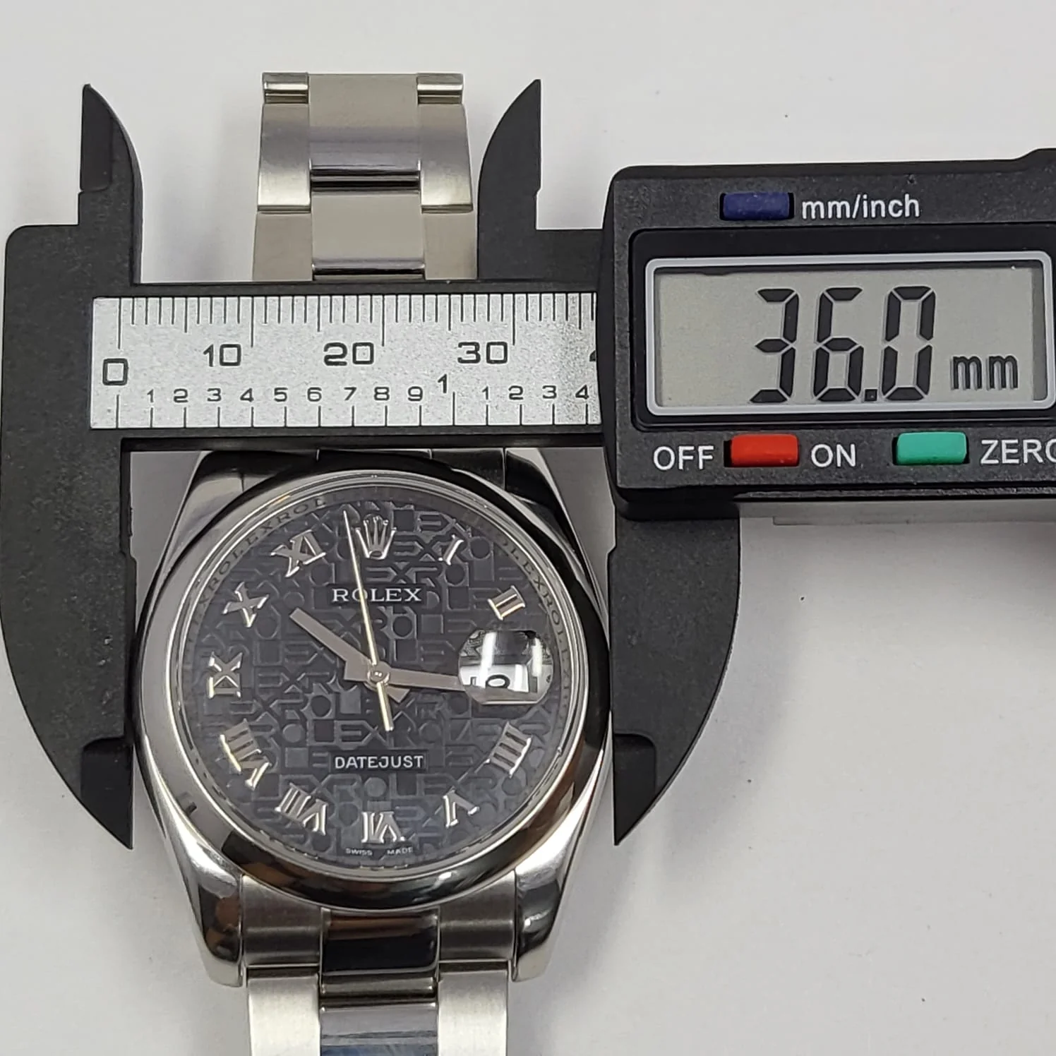 Reloj Rolex Datejust 36mm Dial Aniversario Automático | IV - Image 10
