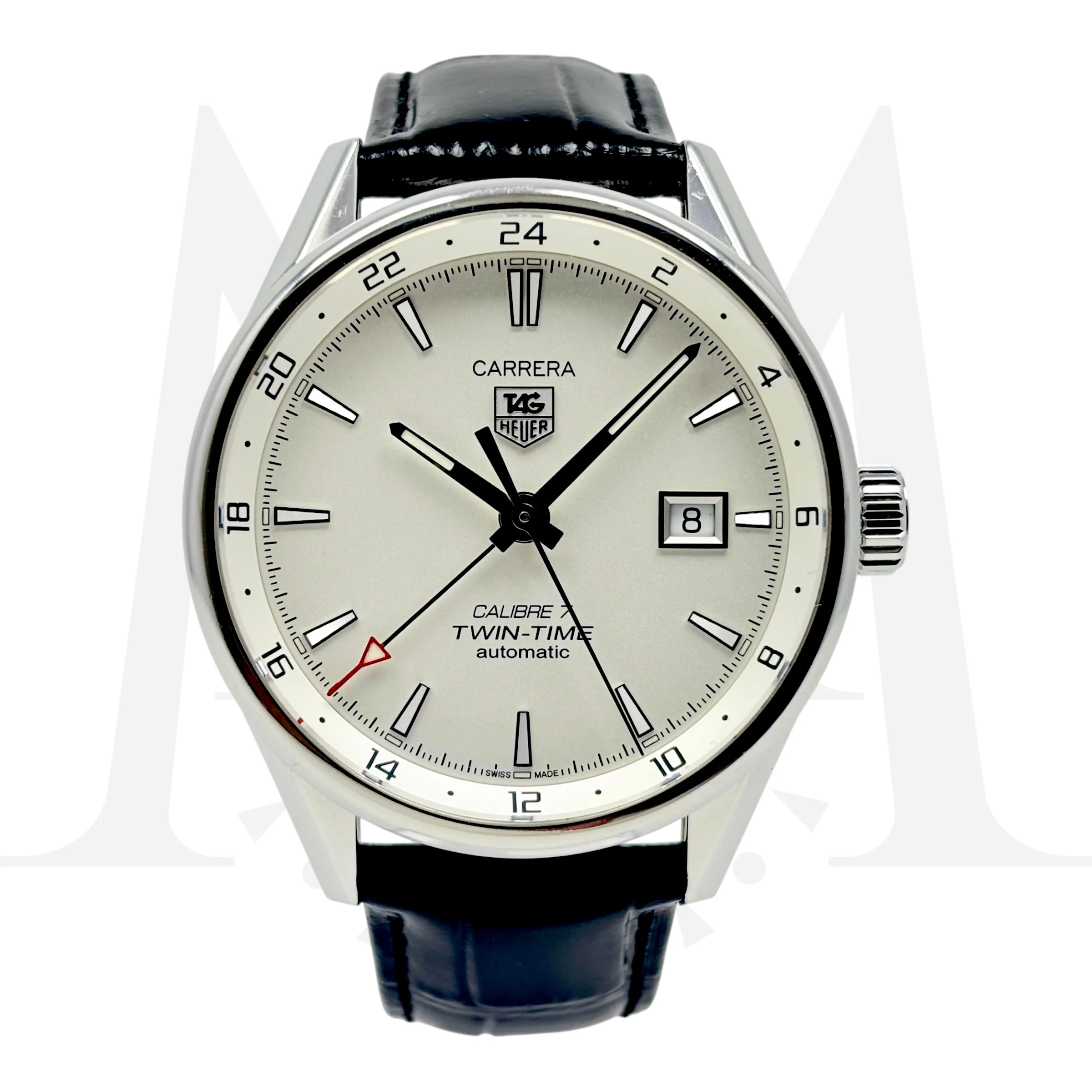 Tag Heuer Carrera Twin Time Calibre 7 Automático