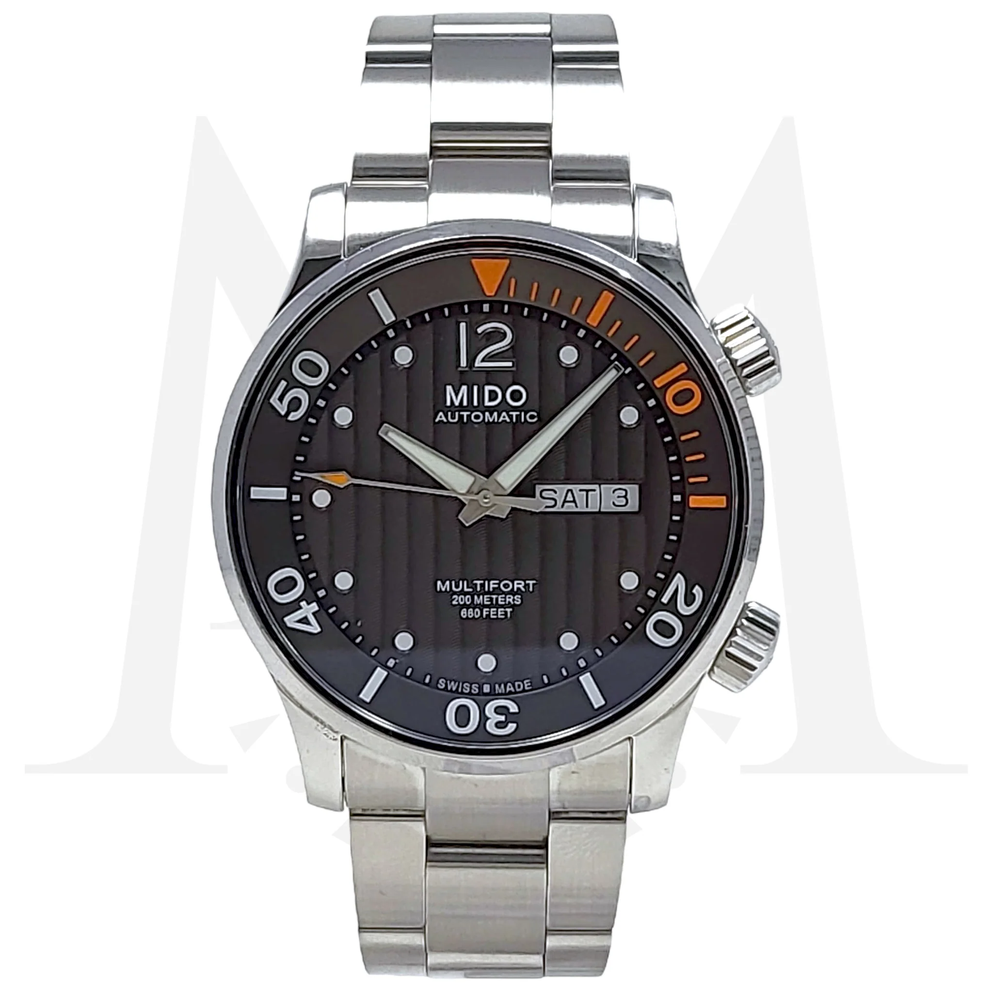 Reloj Mido Multifort Dos Coronas Automatico